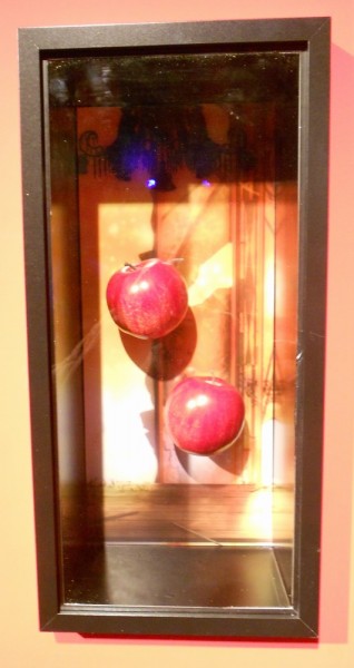 杏子といえばリンゴ。リンゴが展示されていました。